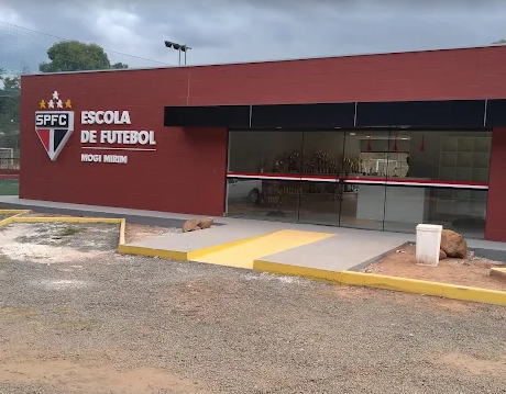 Estrutura da Escola de Futebol SPFC Mogi Mirim